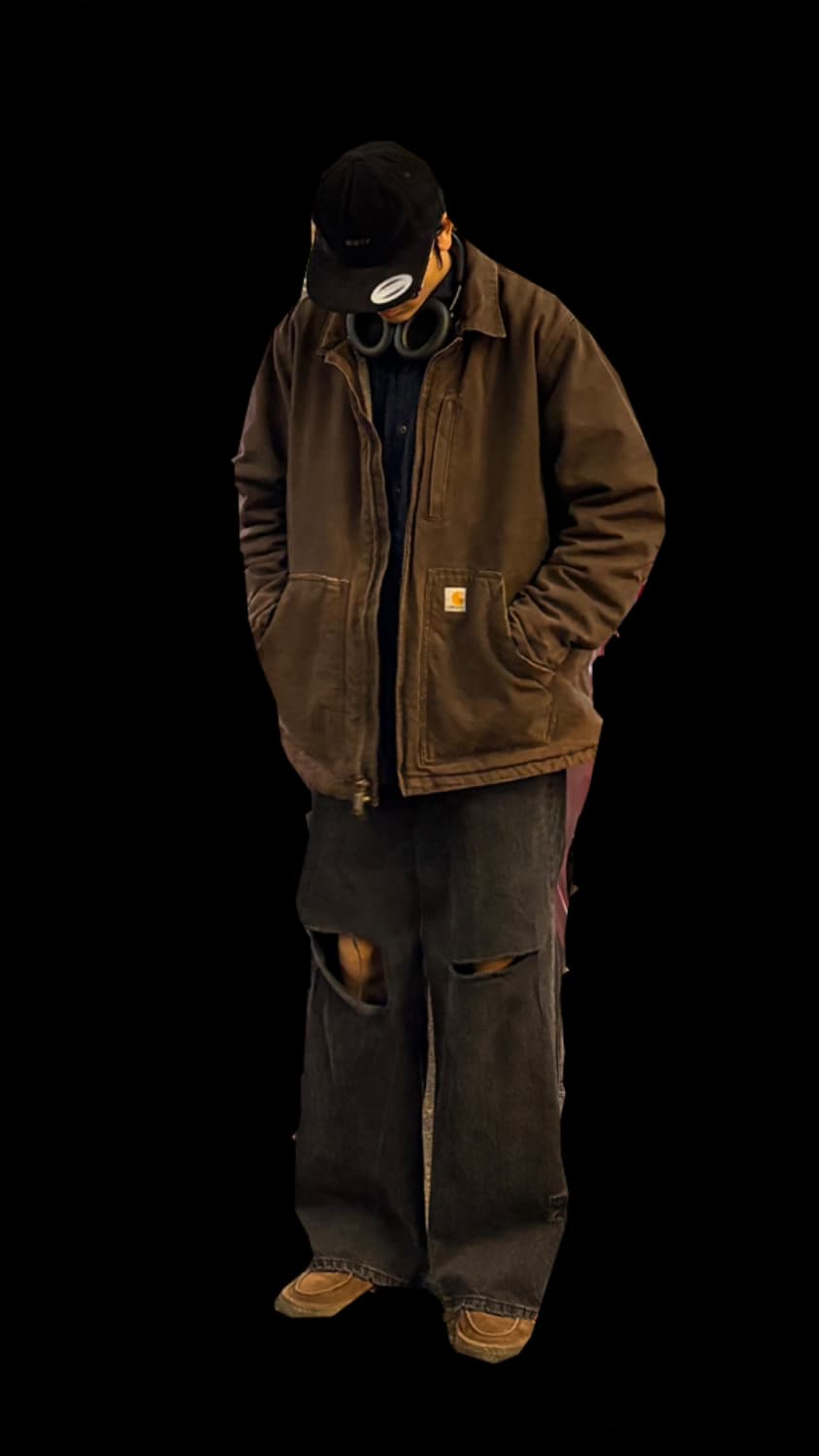 빈티지 칼하트 디트로이트 쉐르파 자켓 상품이미지2