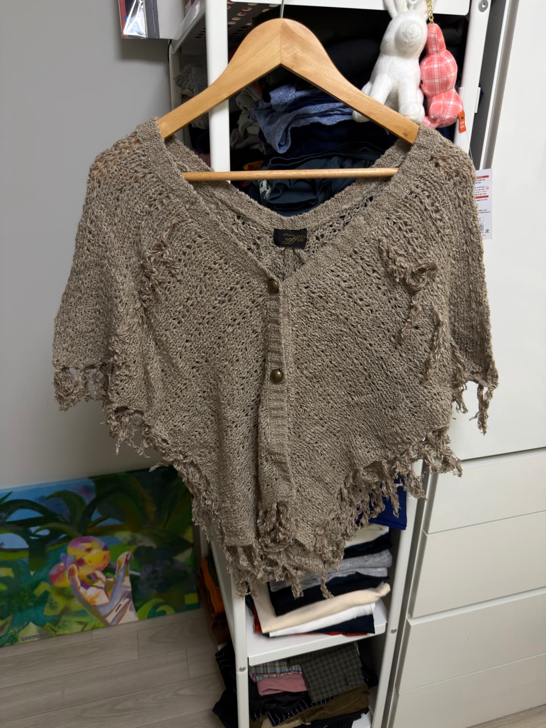 그런지 판초 상품이미지1