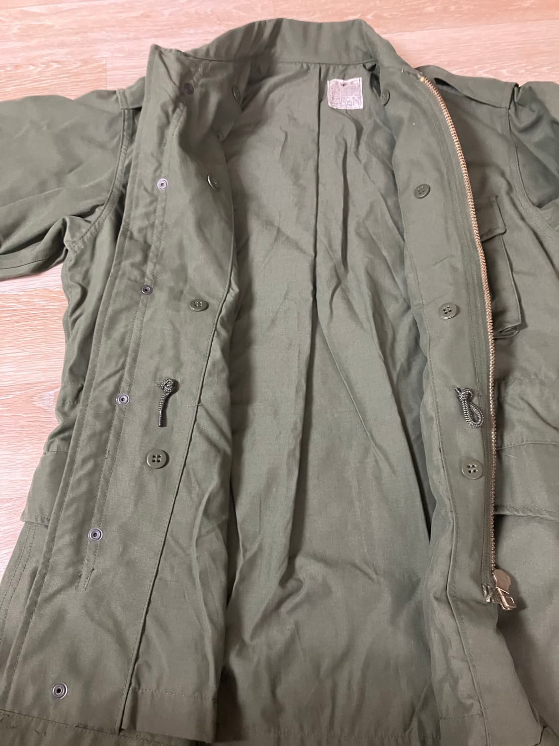 국군 올리브색 야전상의 상품이미지4