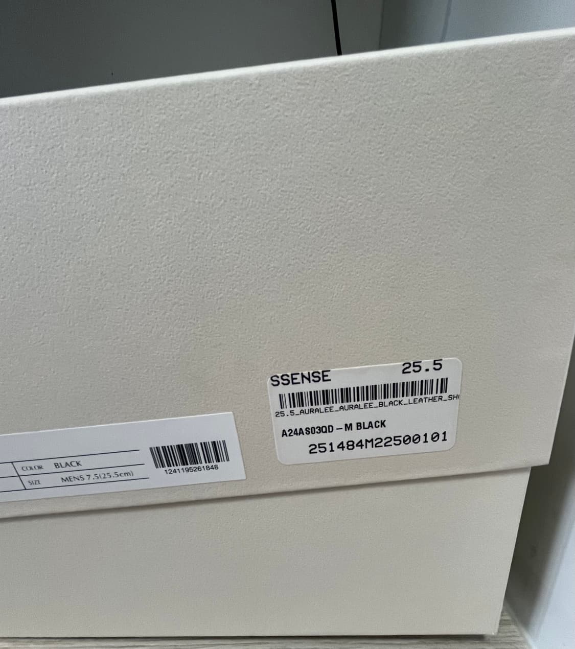 오라리 레더슈즈 25.5 상품이미지2