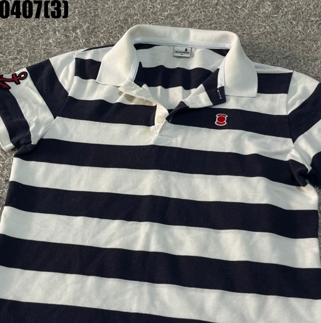 와이드앵글 스트라이프 반팔티셔츠 상품이미지2