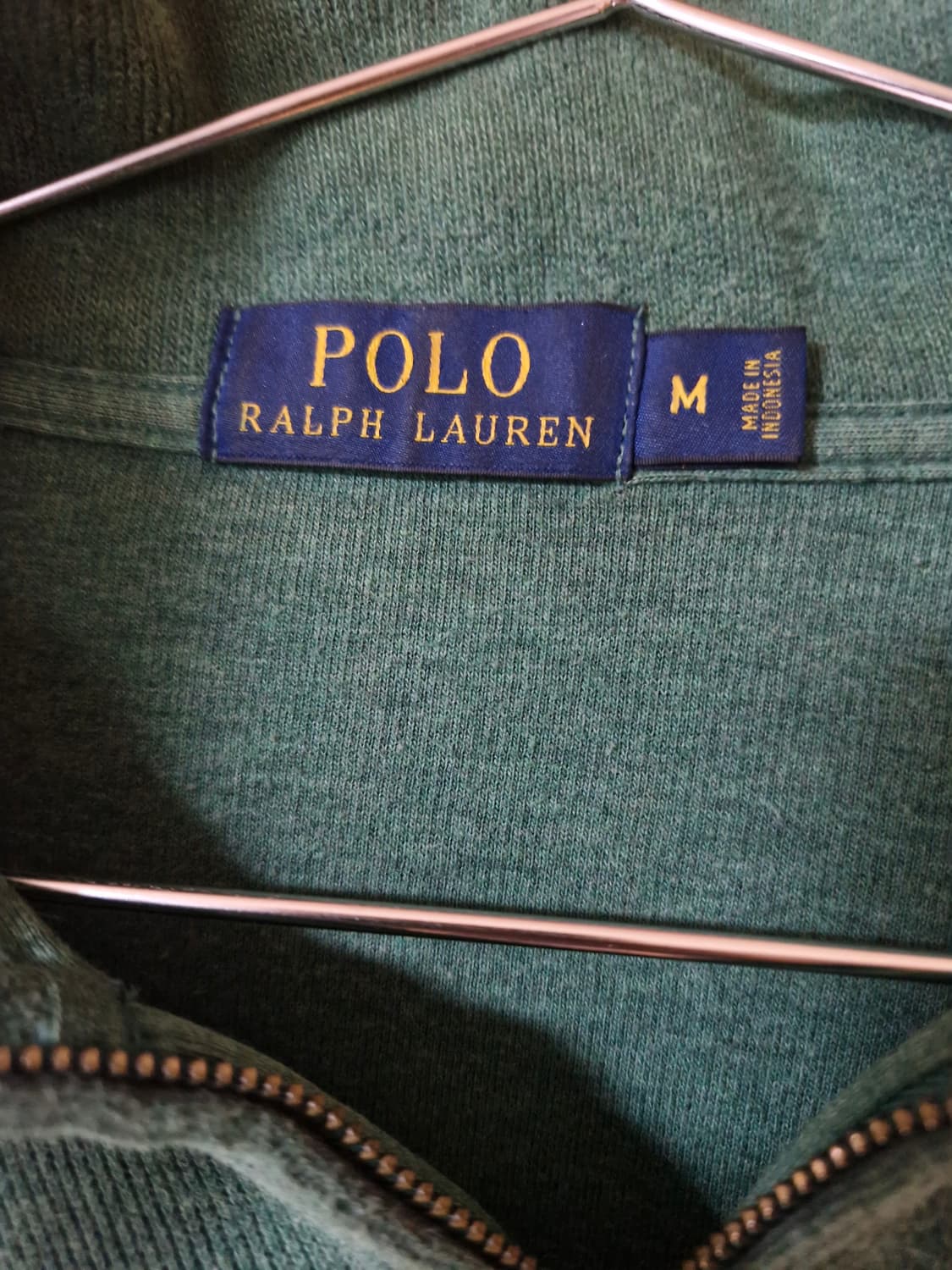 폴로 랄프로렌 하프집업 그린 M 상품이미지4
