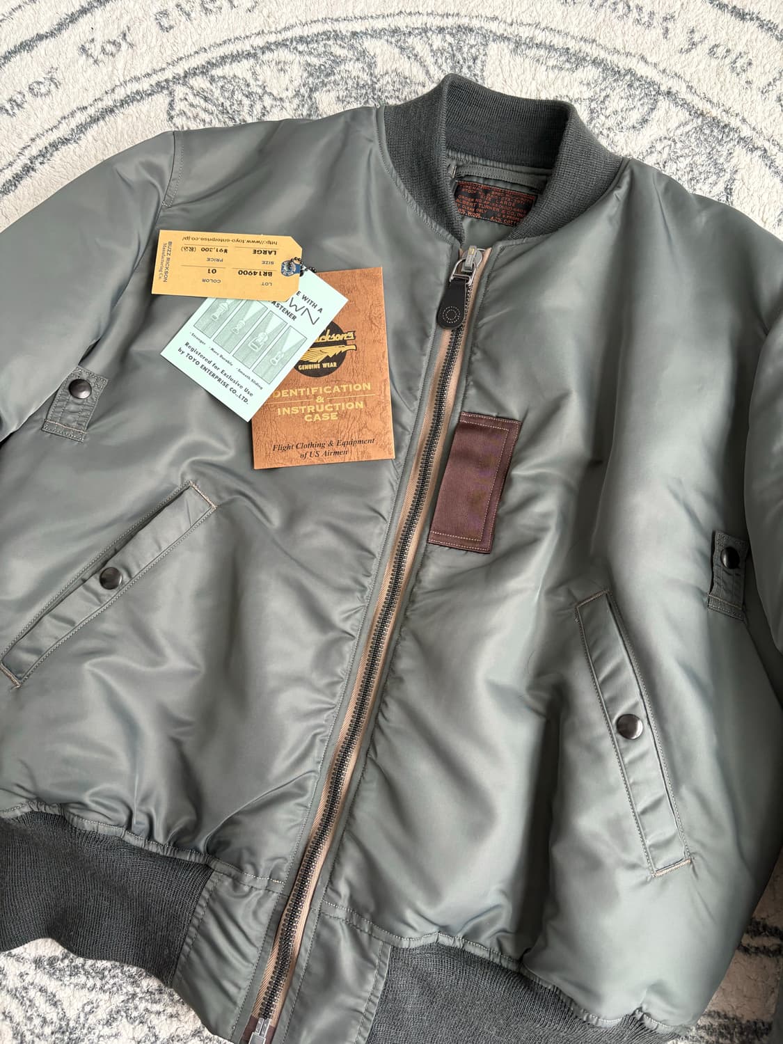 [L]버즈릭슨 알버트터너 ma-1 상품이미지4