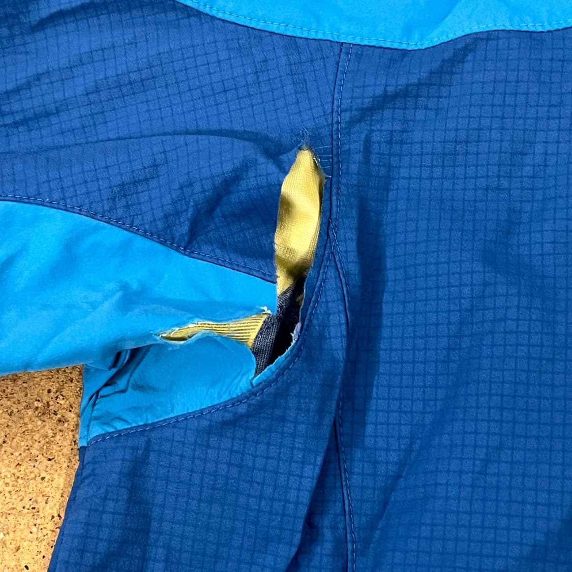 [정품/L] 노스페이스 바람막이 블루 아쿠아 b14 상품이미지8