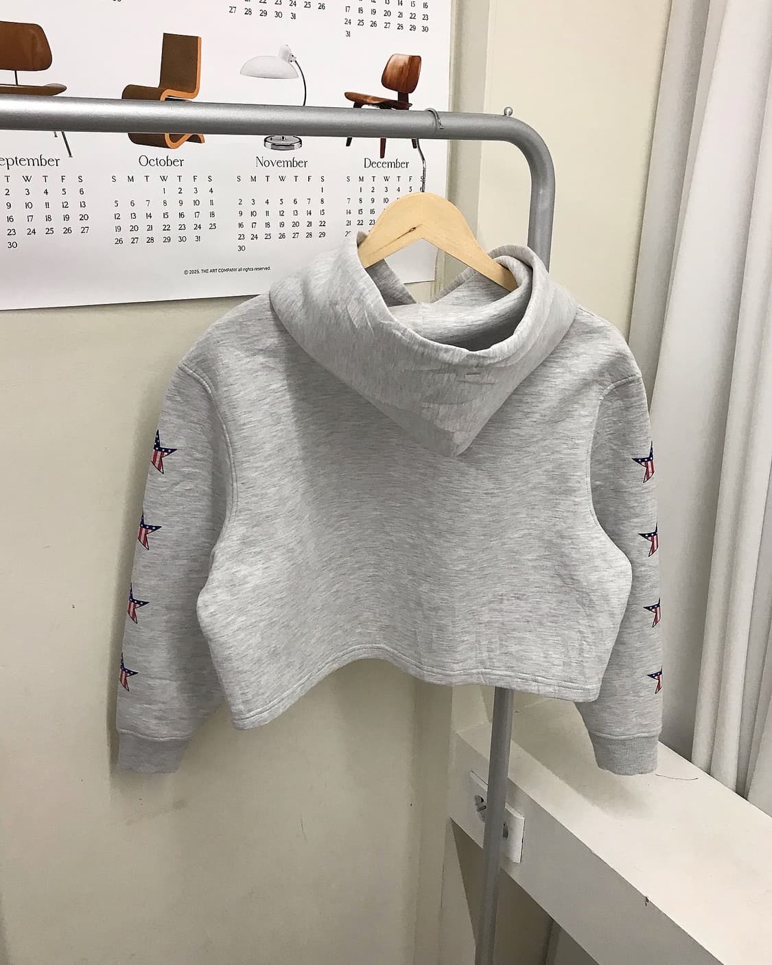 타미 크롭 후드티 상품이미지3