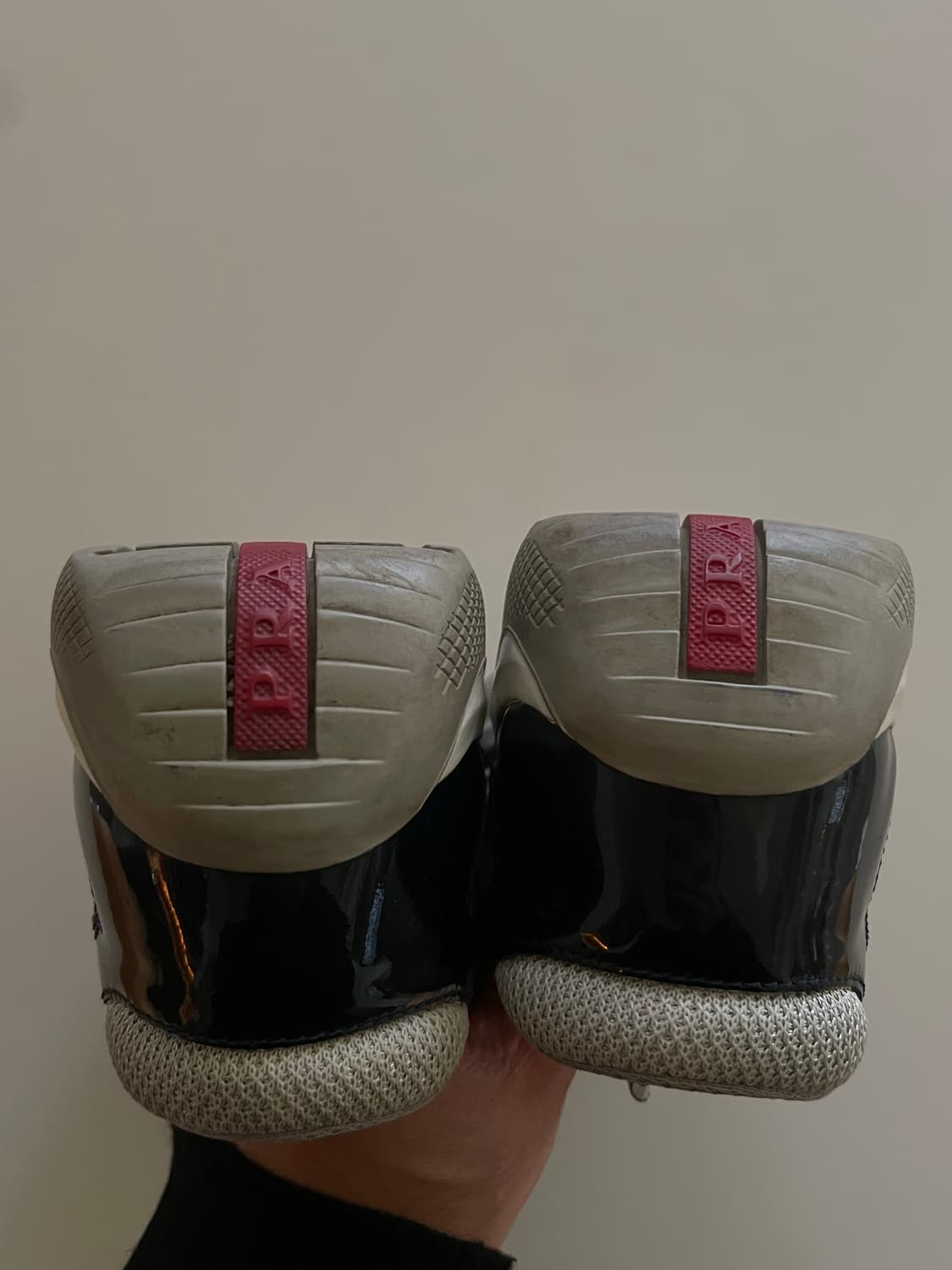 프라다 OG 아메리카컵 유광 네이비 상품이미지6