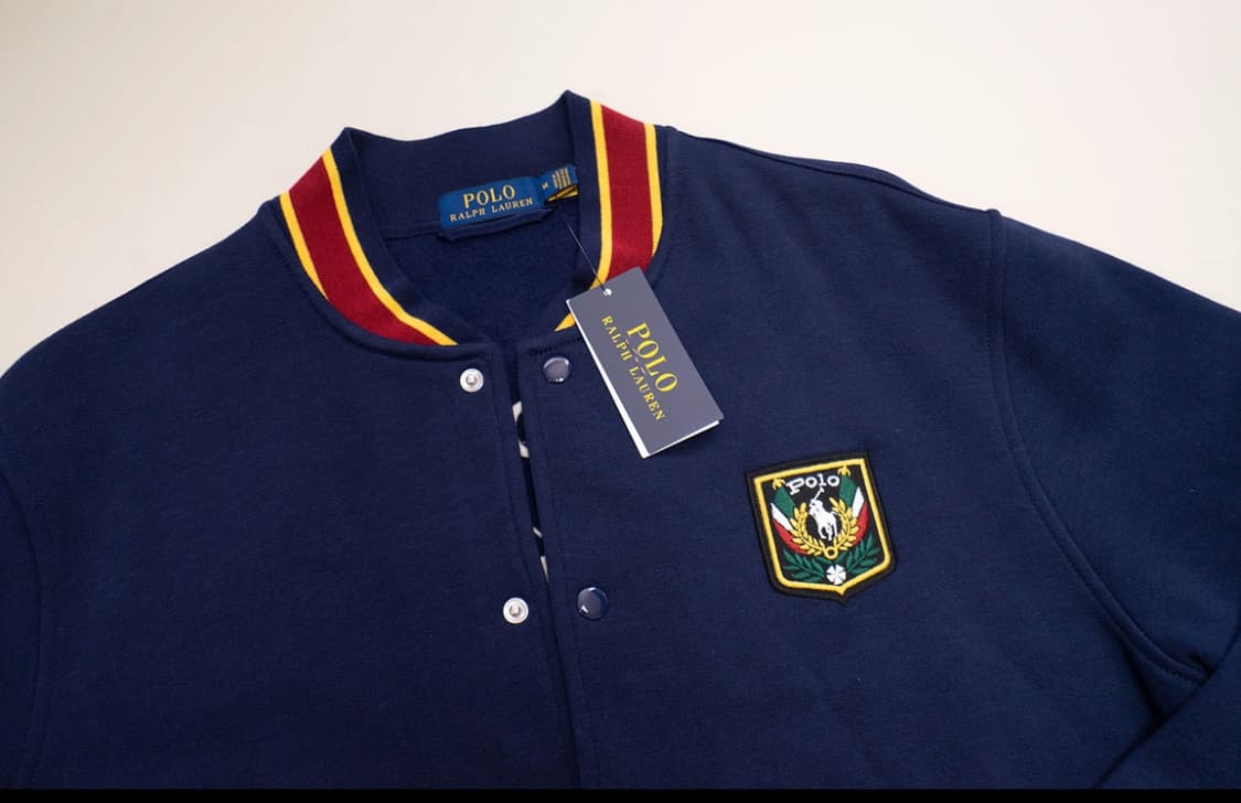 [M] 폴로 로렐 크레스트 바시티 자켓 상품이미지2