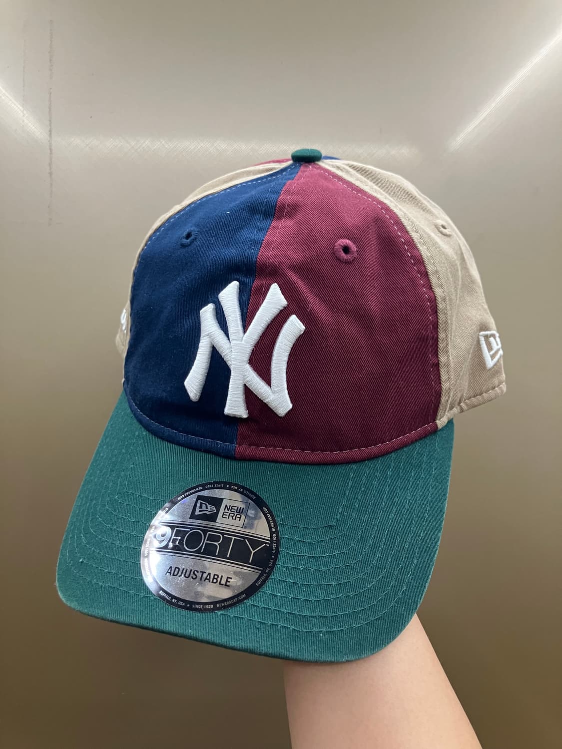 뉴에라 아이앱스튜디오 뉴욕양키스 9forty 볼캡 캡 모자 상품이미지1