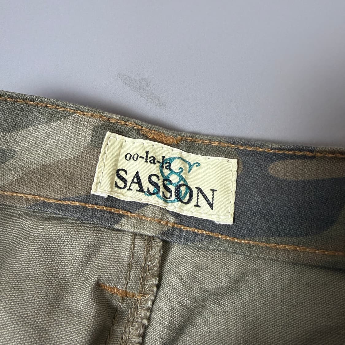 (27) SASSON 새순 JPN 카모플라쥬 부츠컷 상품이미지6