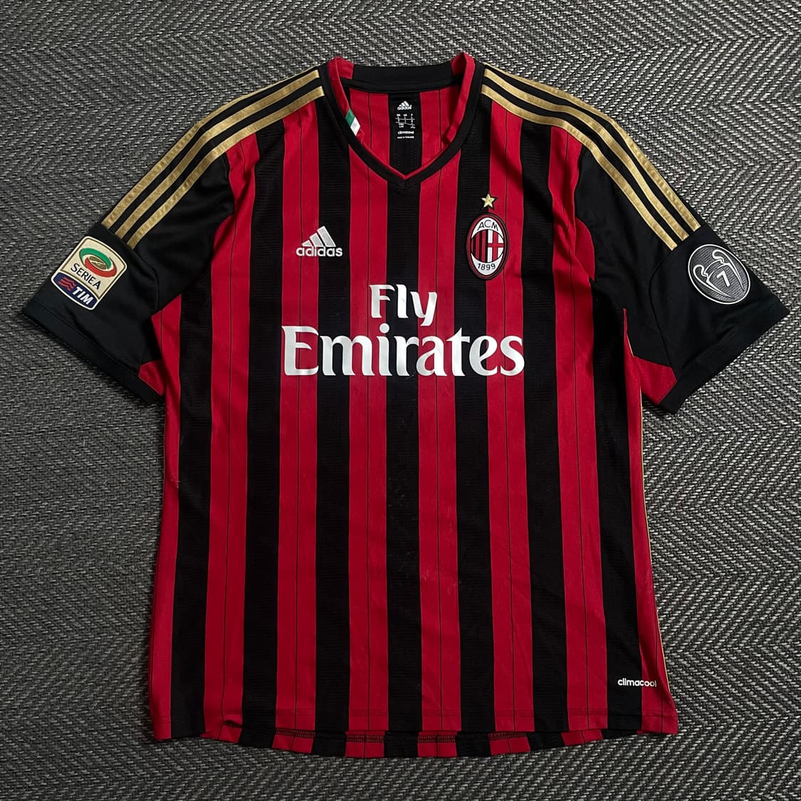 아디다스 ac밀란 13-14 시즌 리그 패치 카카 유니폼o 4625 상품이미지2