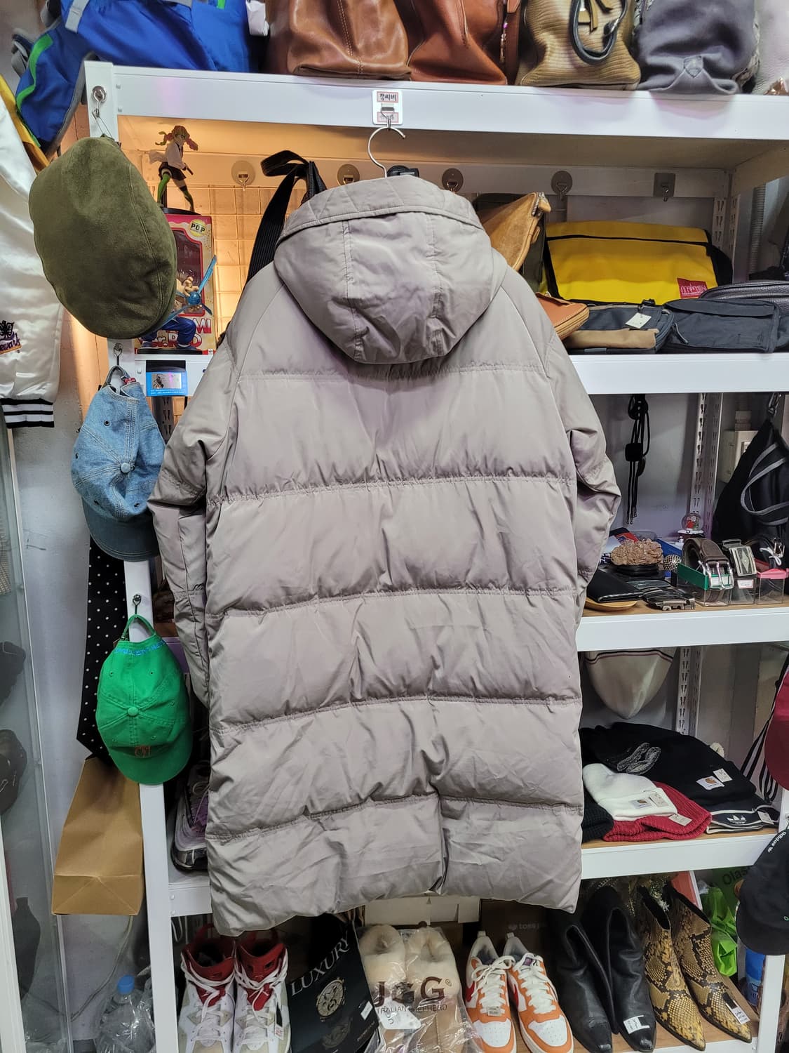 Design United 디자인유나이티드 후드 롱 패딩 오리털 상품이미지2