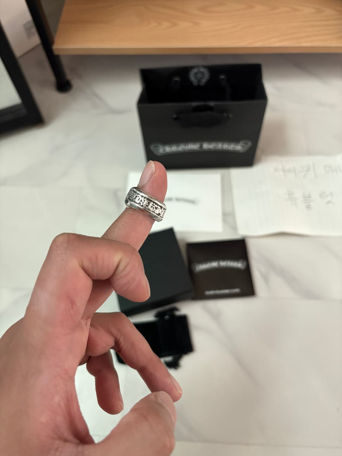 크롬하츠 스크롤라벨링 상품이미지2