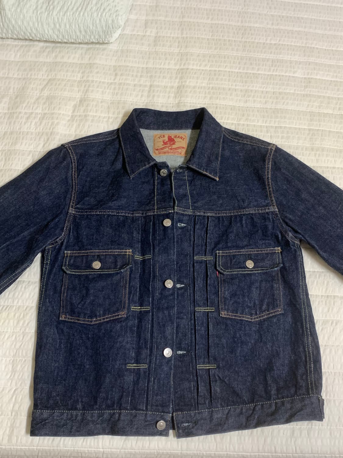tcbjeans 50s jacket one wash 상품이미지1