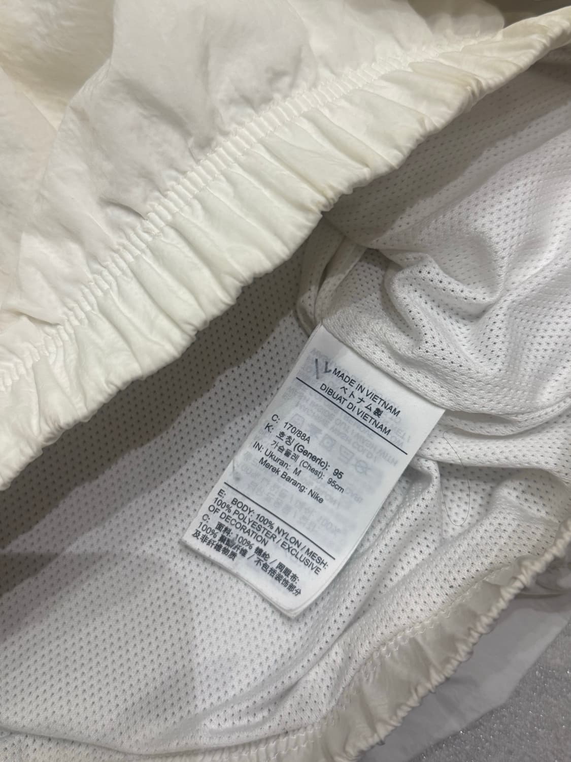 나이키 반집업 바람막이 M 상품이미지3