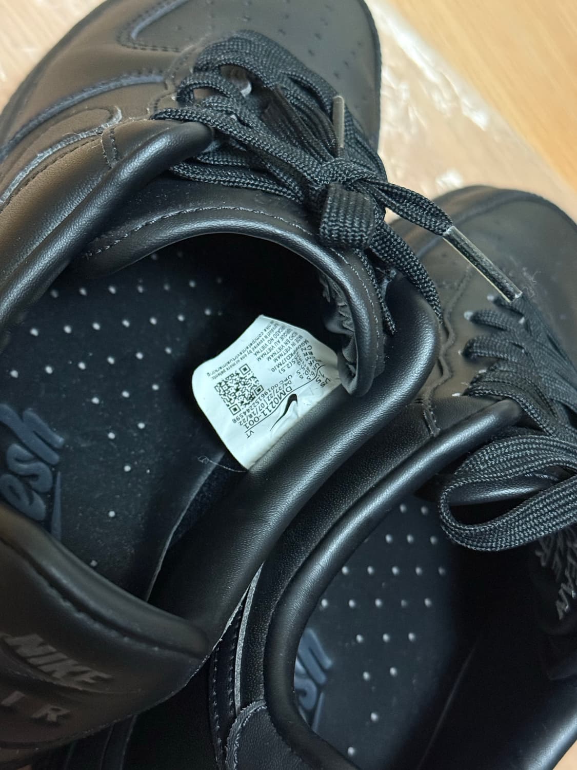 에어포스 프레쉬 블랙 상품이미지7