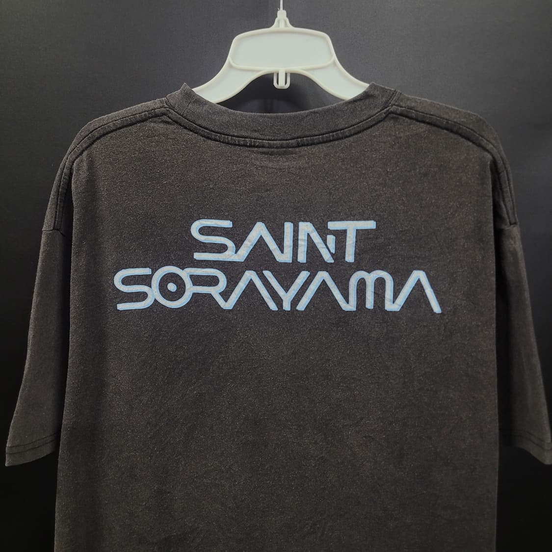 세인트미카엘 X 하지메 소라야마 빈티지 가먼트다잉 아카이브 셔츠 상품이미지5