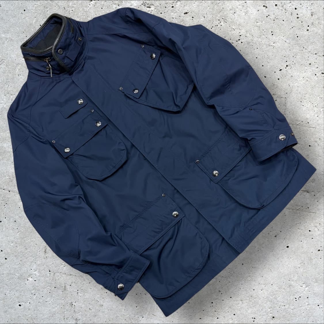 [L] 폴로랄프로렌 바이커 네이비 벨티드 포켓 자켓 C122 상품이미지1