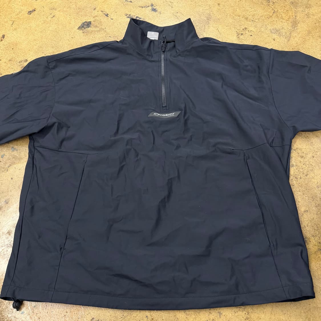 [정품/XXL] 다이나핏 블랙 하프집업 바람막이 b15 상품이미지3