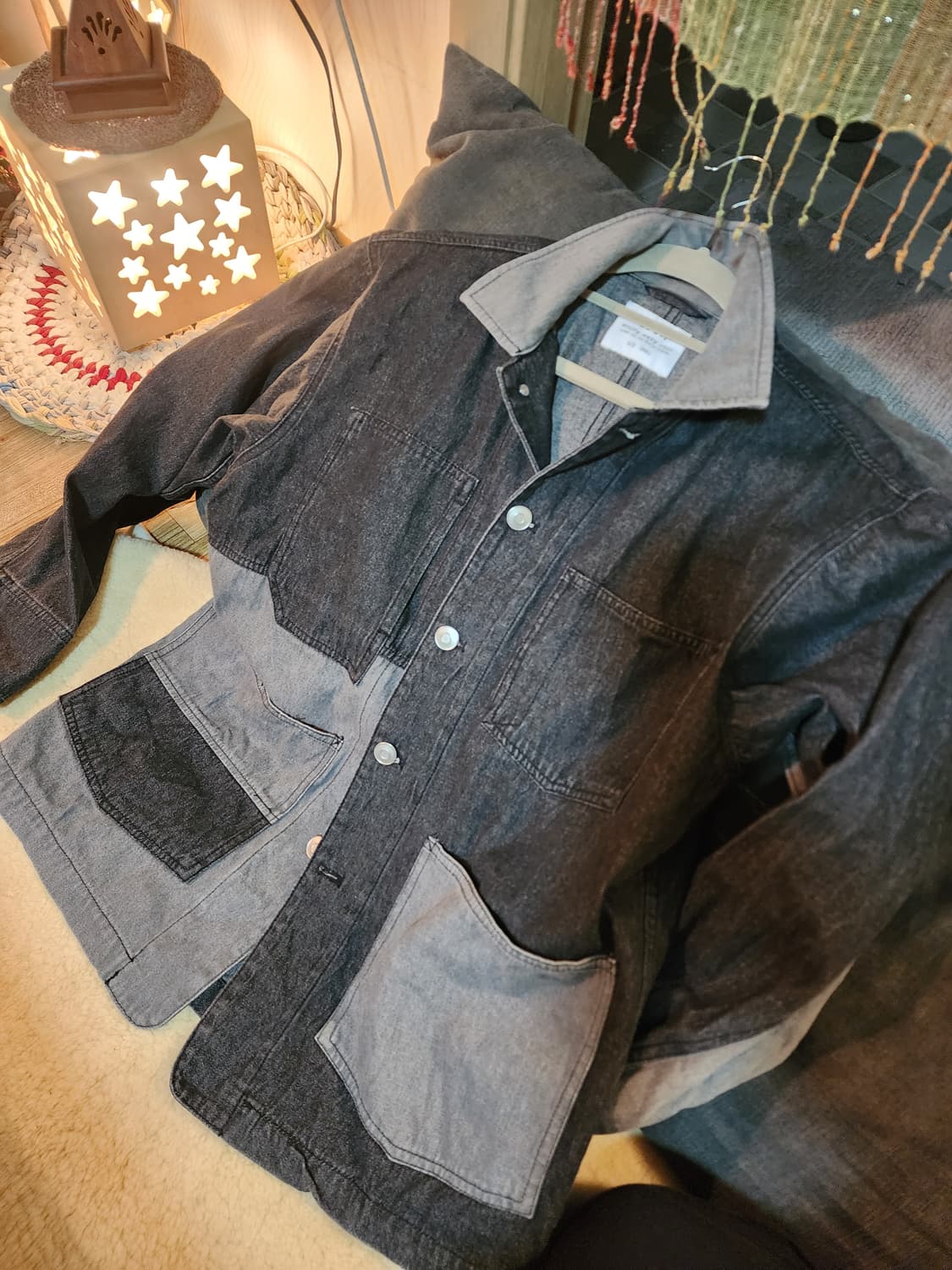 Coen 믹스진 자켓 스몰사이즈 상품이미지5