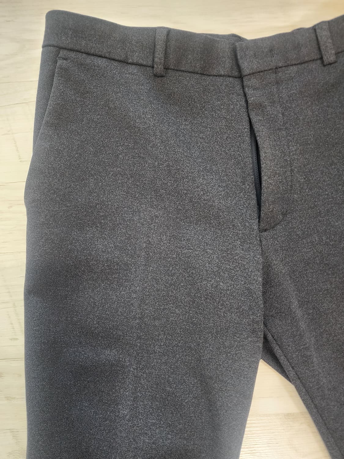 SAP 겨울 슬랙스 팜. 35~36인치 두꺼운 정장 스판 바지 트라우저 상품이미지4