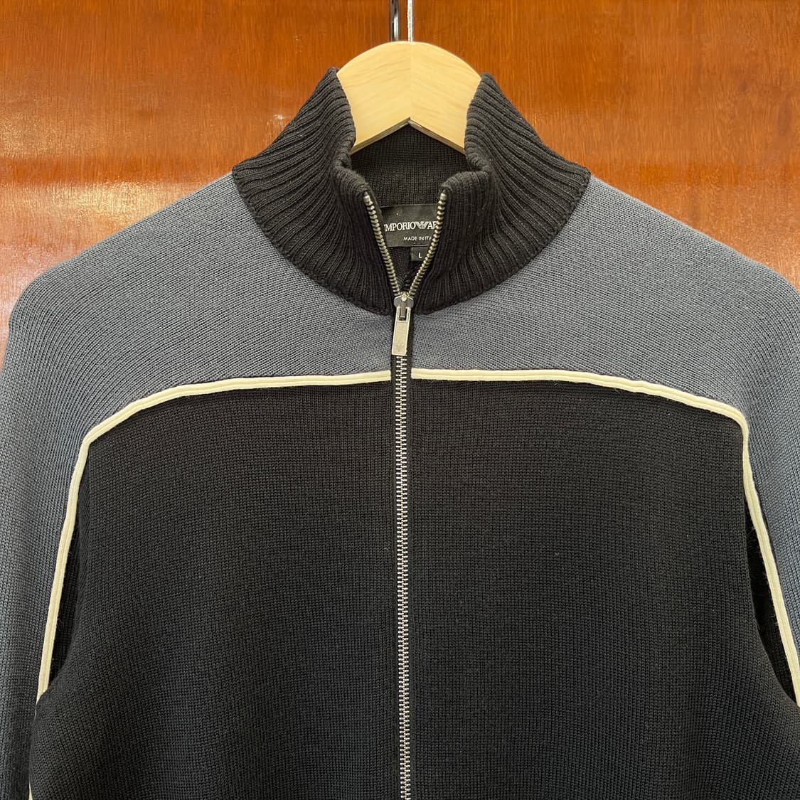 엠포리오 아르마니 울 니트집업 [ 100 ] 상품이미지2
