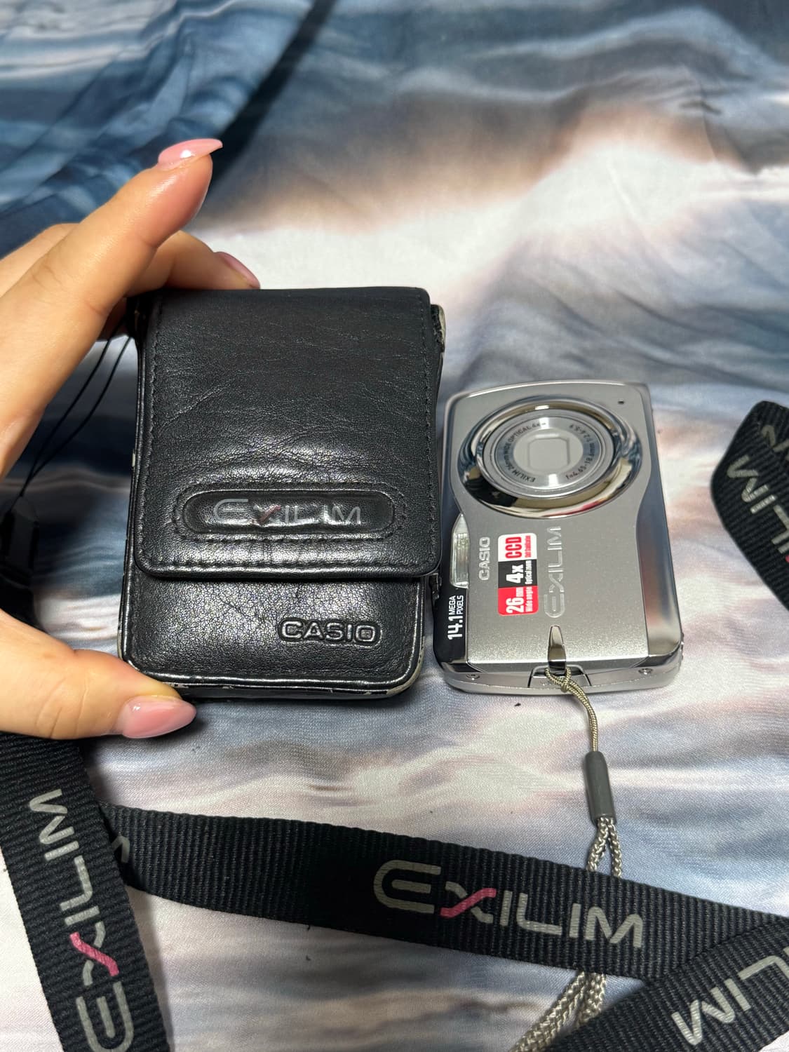 카시오 exilim z550 카메라 실버🤍✨/한국어⭕️ 상품이미지6