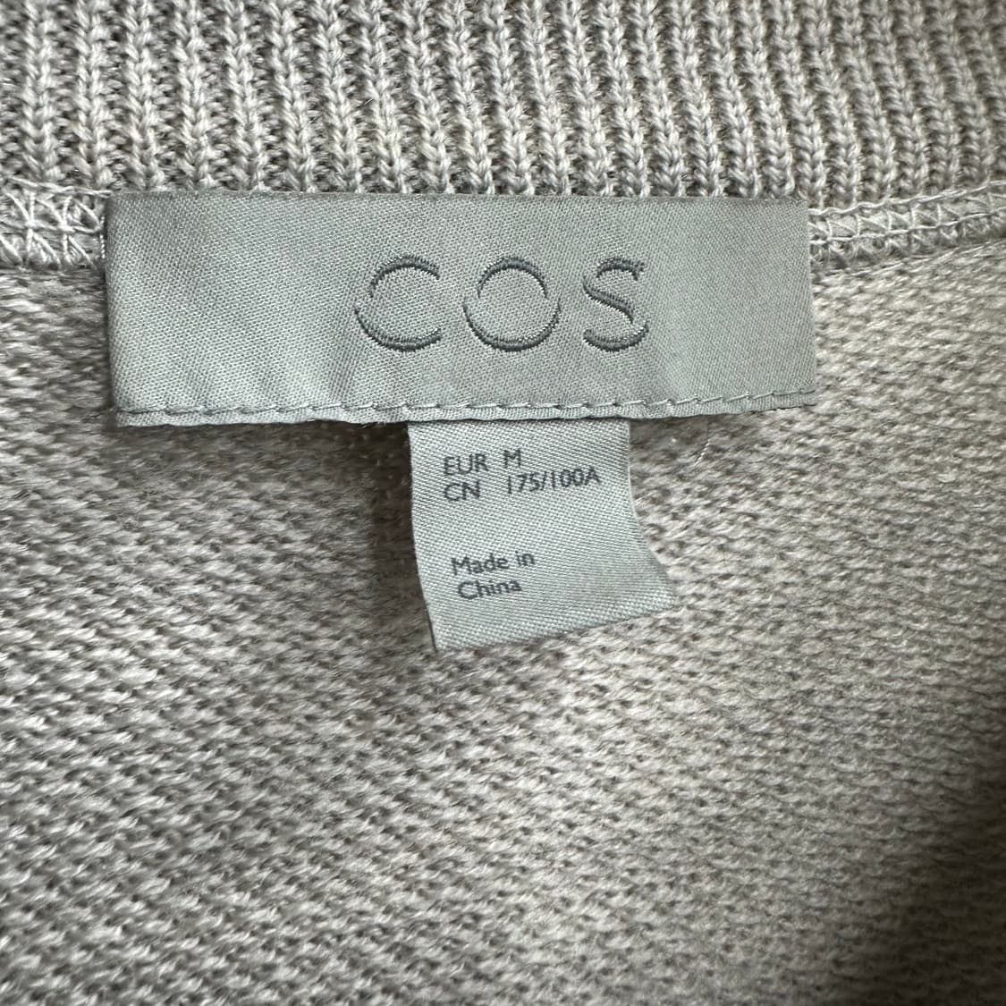 95 COS 코스 남자 블루종 니트집업 상품이미지3