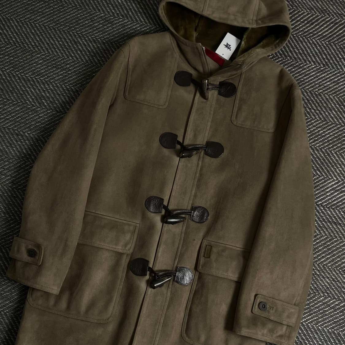 리바이스 USA 오리지날 스웨이드 양털 더플 코트y 3524 상품이미지1