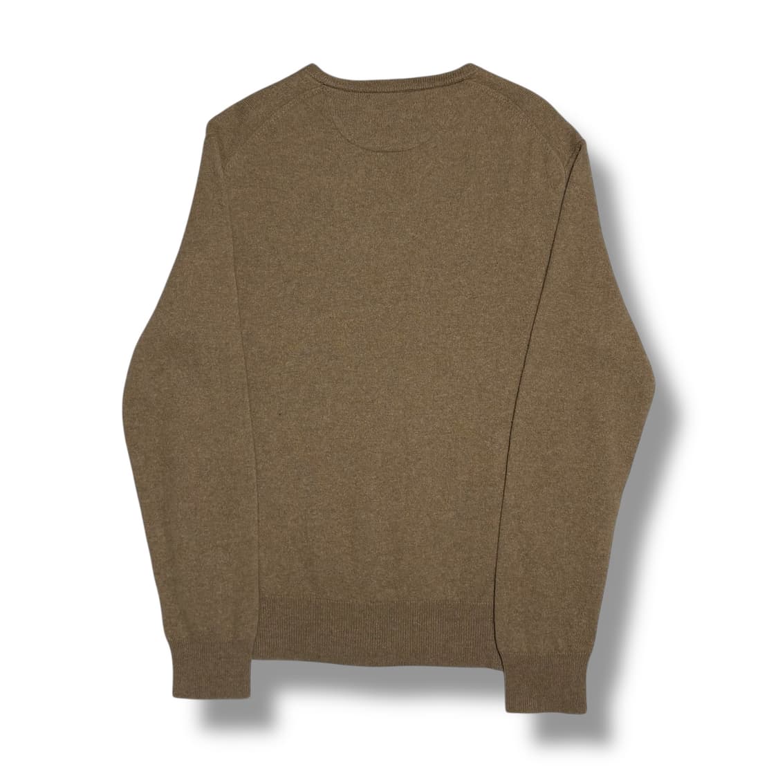 Polo Ralph Lauren 100% 메리노울 라운드넥 베이지 니트 상품이미지2