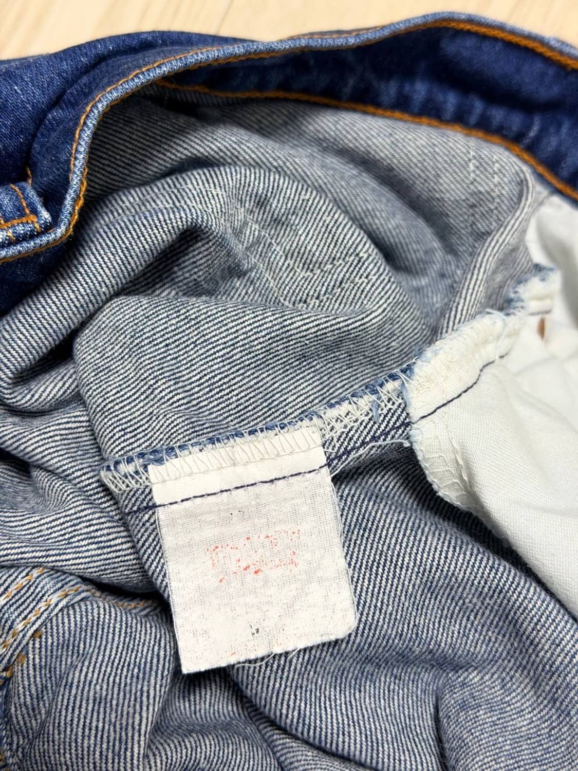 리바이스(Levi's) 오렌지탭 데님 팬츠 (진청) 상품이미지3