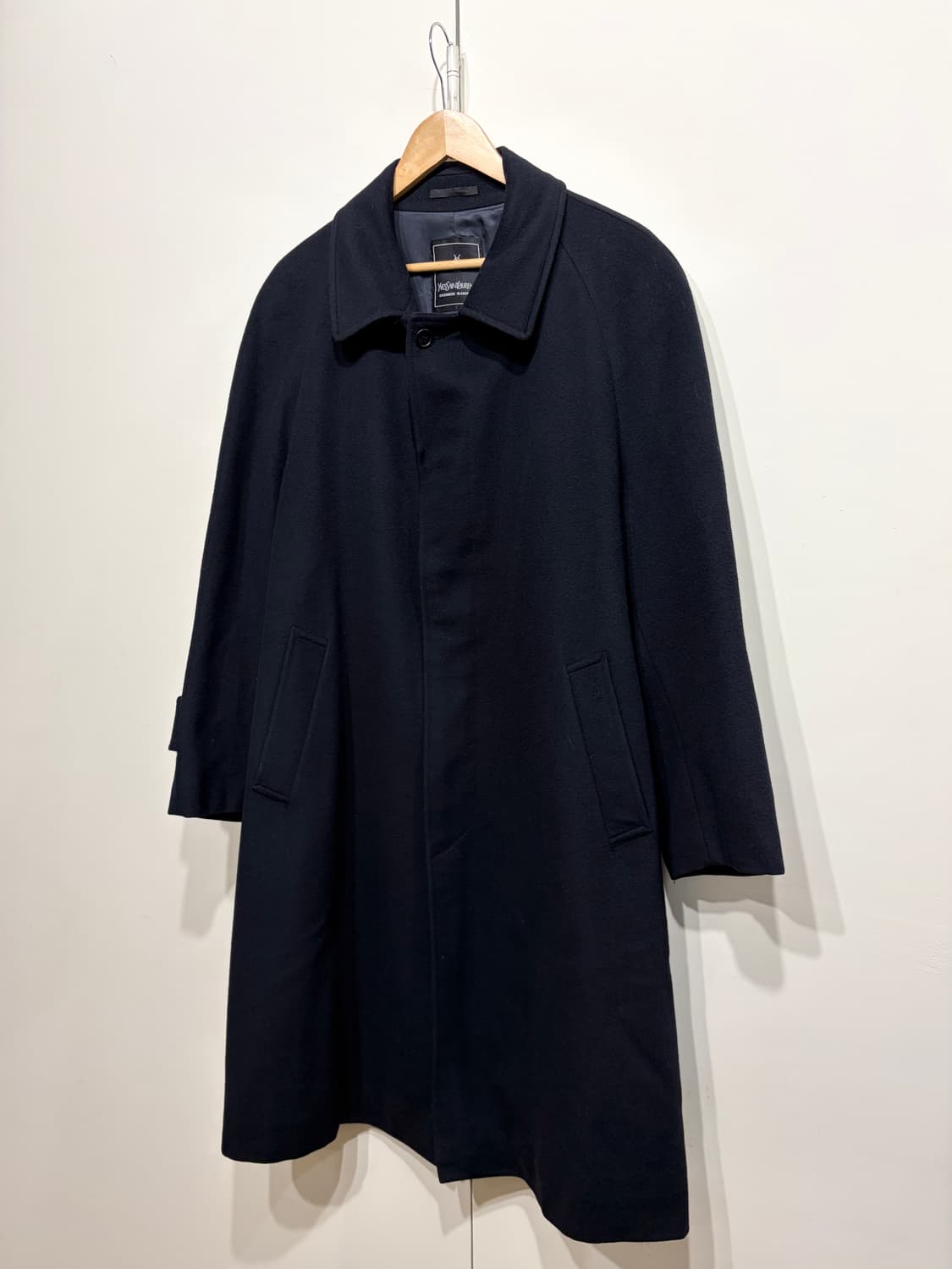 입생로랑 캐시미어 블렌드 롱코트 상품이미지2