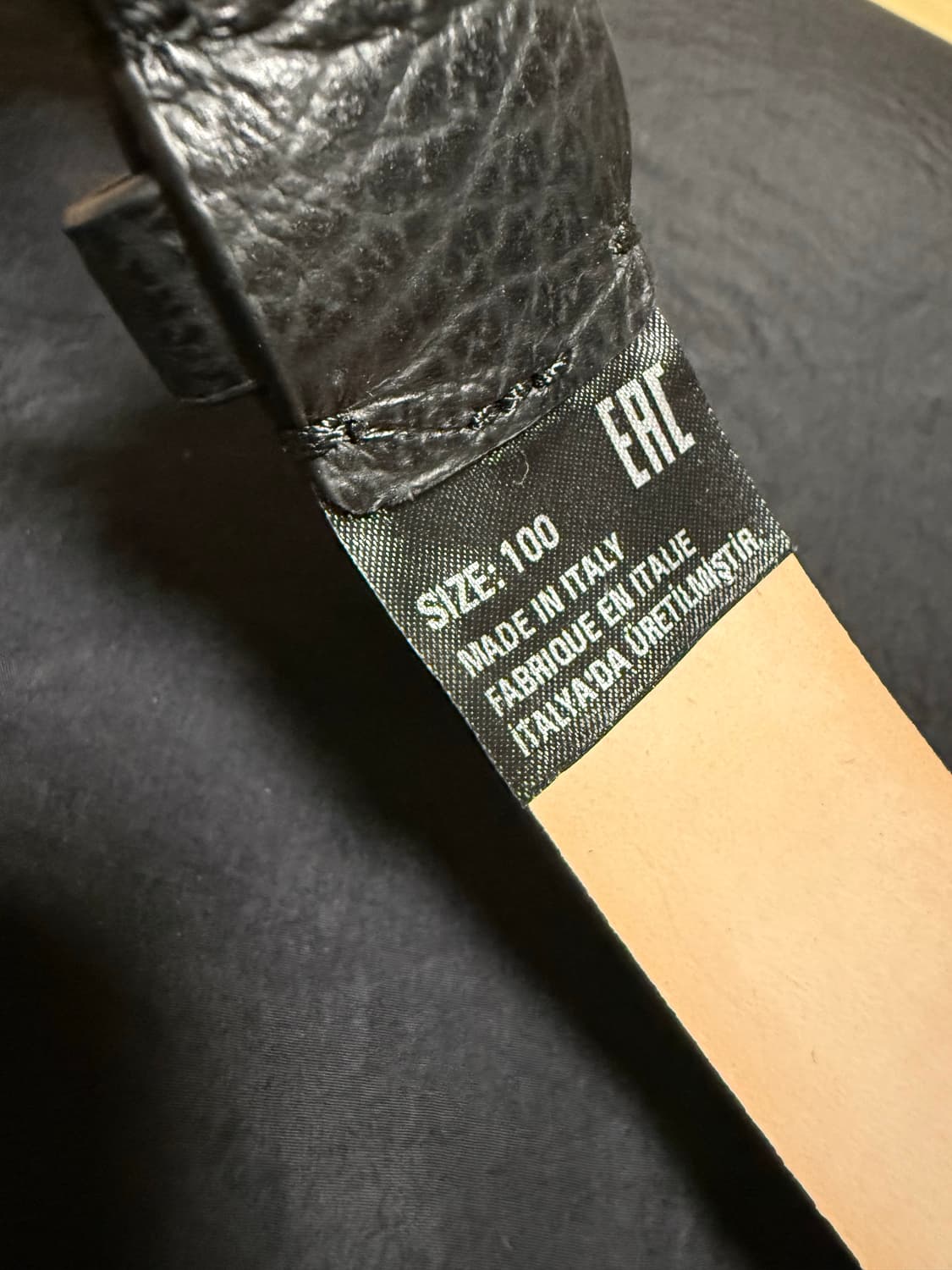 메종 마르지엘라 그레인 레더 벨트 (SA1TP0005P5872 T801 상품이미지6