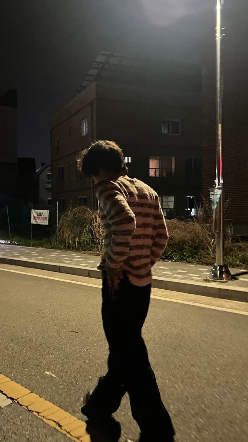 00’s Martin Margiela wool stripe knit 상품이미지3
