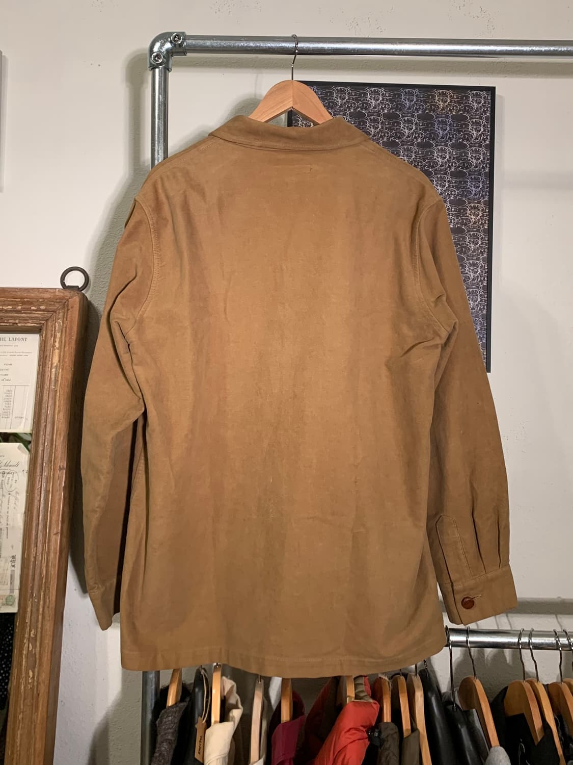 네펜데스 베이지 커버올 자켓 상품이미지5