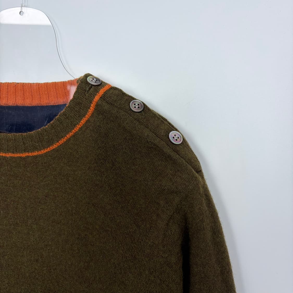 쉽스 리버시블 양면 니트 티셔츠 상품이미지3