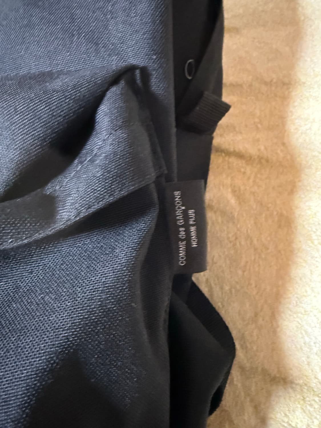 꼼데가르송 옴므플러스 오버사이즈 나일론 백팩 상품이미지3