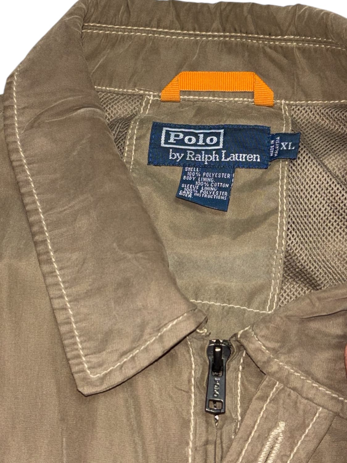 폴로 랄프로렌 빈티지 봄버 자켓 블루종 상품이미지6