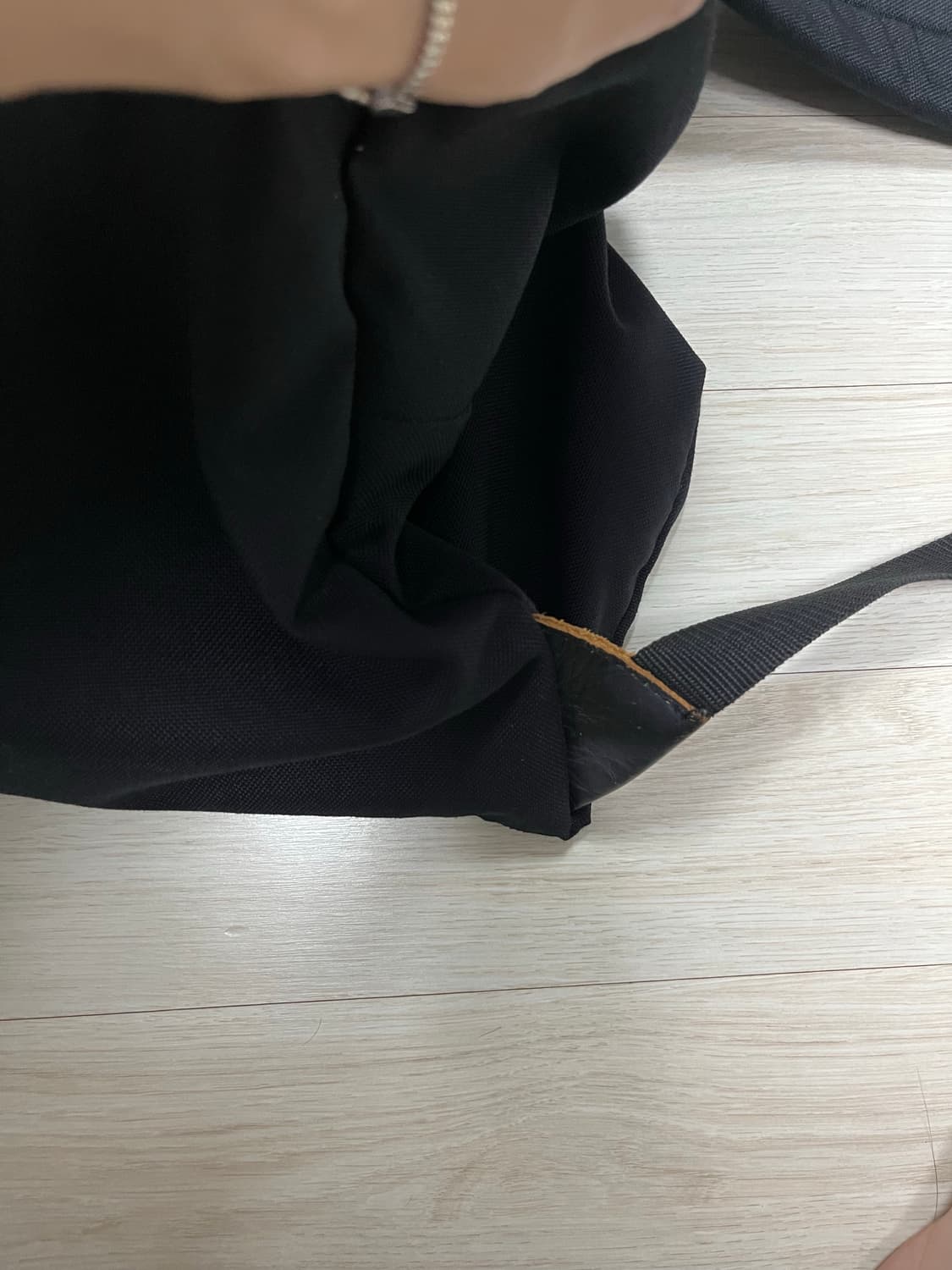 꼼데가르송 옴므플러스 백팩 블랙 라지 상품이미지5
