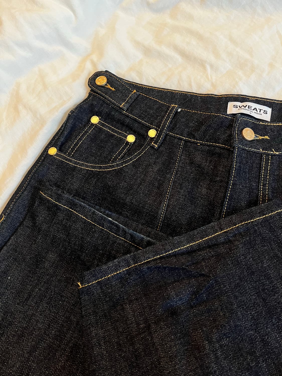 sweatscollective baggy 데님 인디고 M 상품이미지7