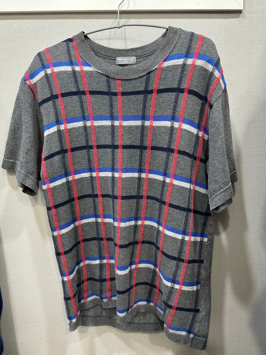 Comme des garcons homme - check knit 상품이미지1