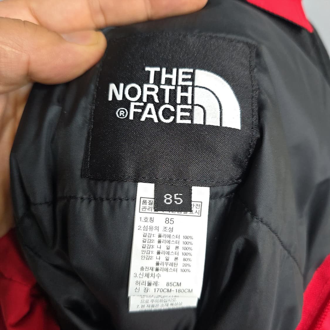 노스페이스 평창 2018 스키복 상하의 세트 M(95)/L(85) 상품이미지10
