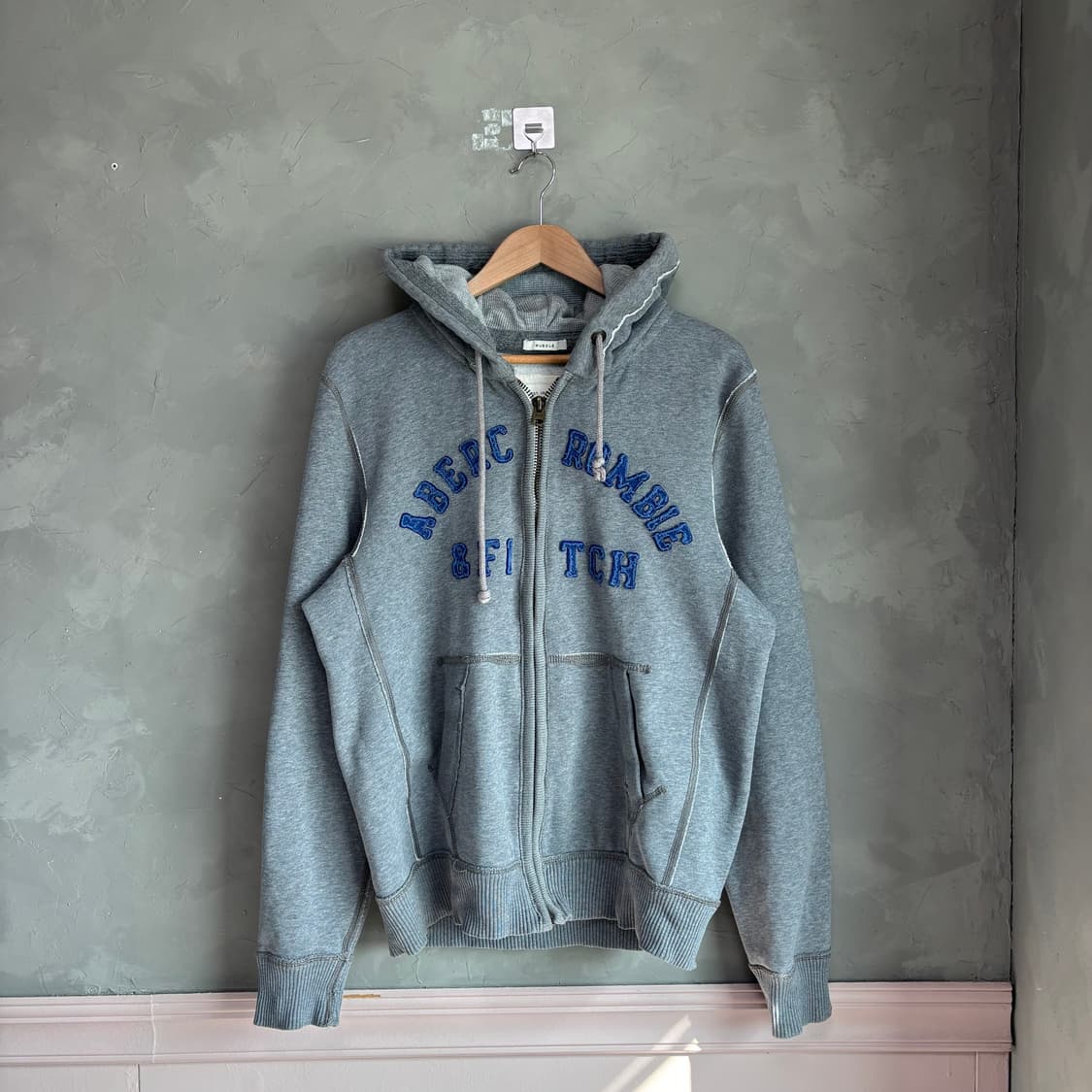 아베크롬비 후드집업 그레이 상품이미지1