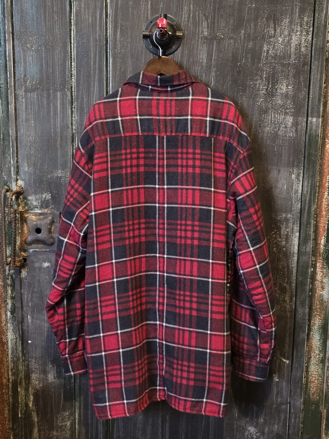 90s Dickies Plaid Flannel Shirt Jacket 상품이미지8