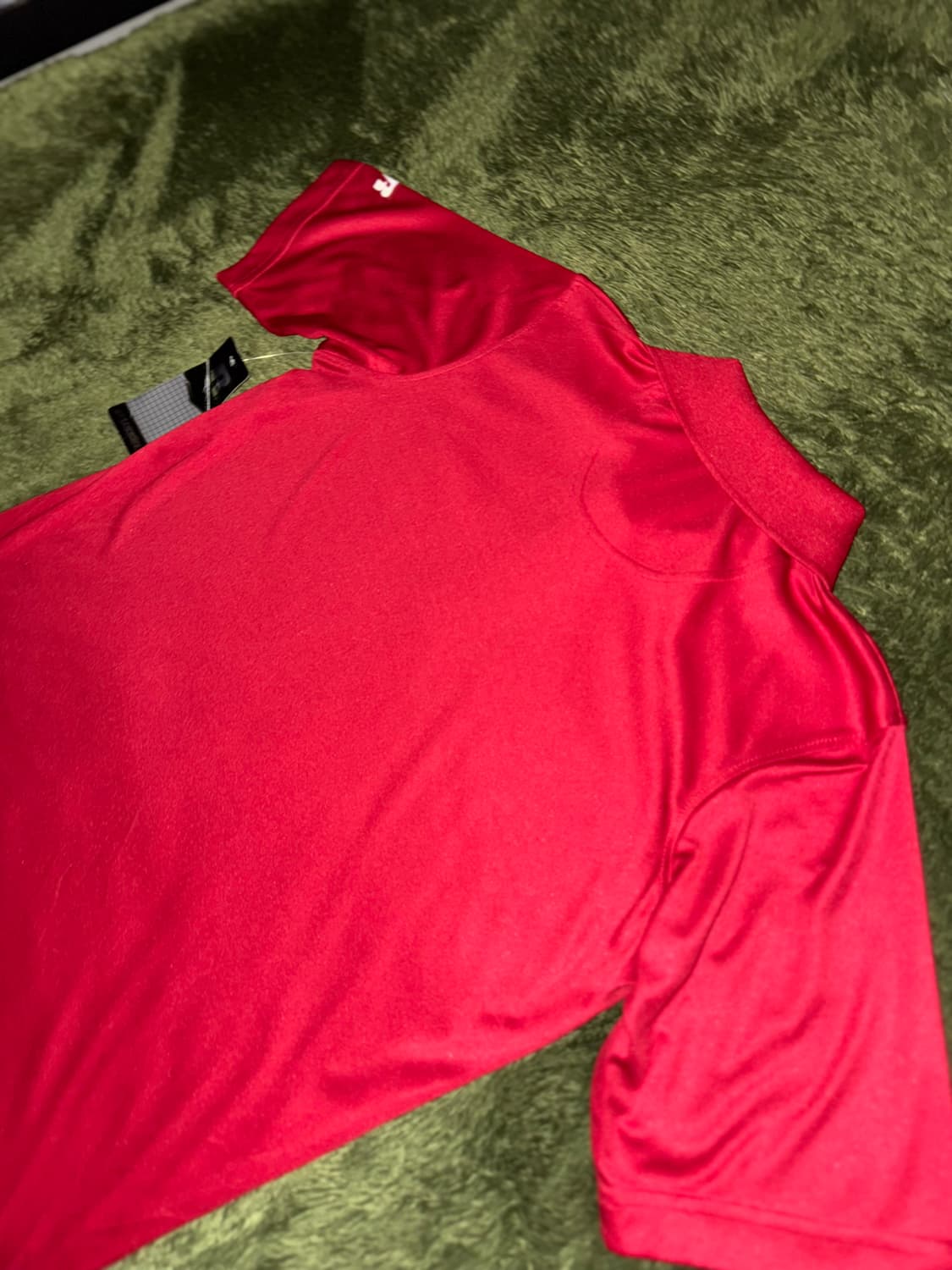 [S] Russell 러셀 애슬레틱 앨라배마 크림슨 타이드 코치 폴로 티 상품이미지7