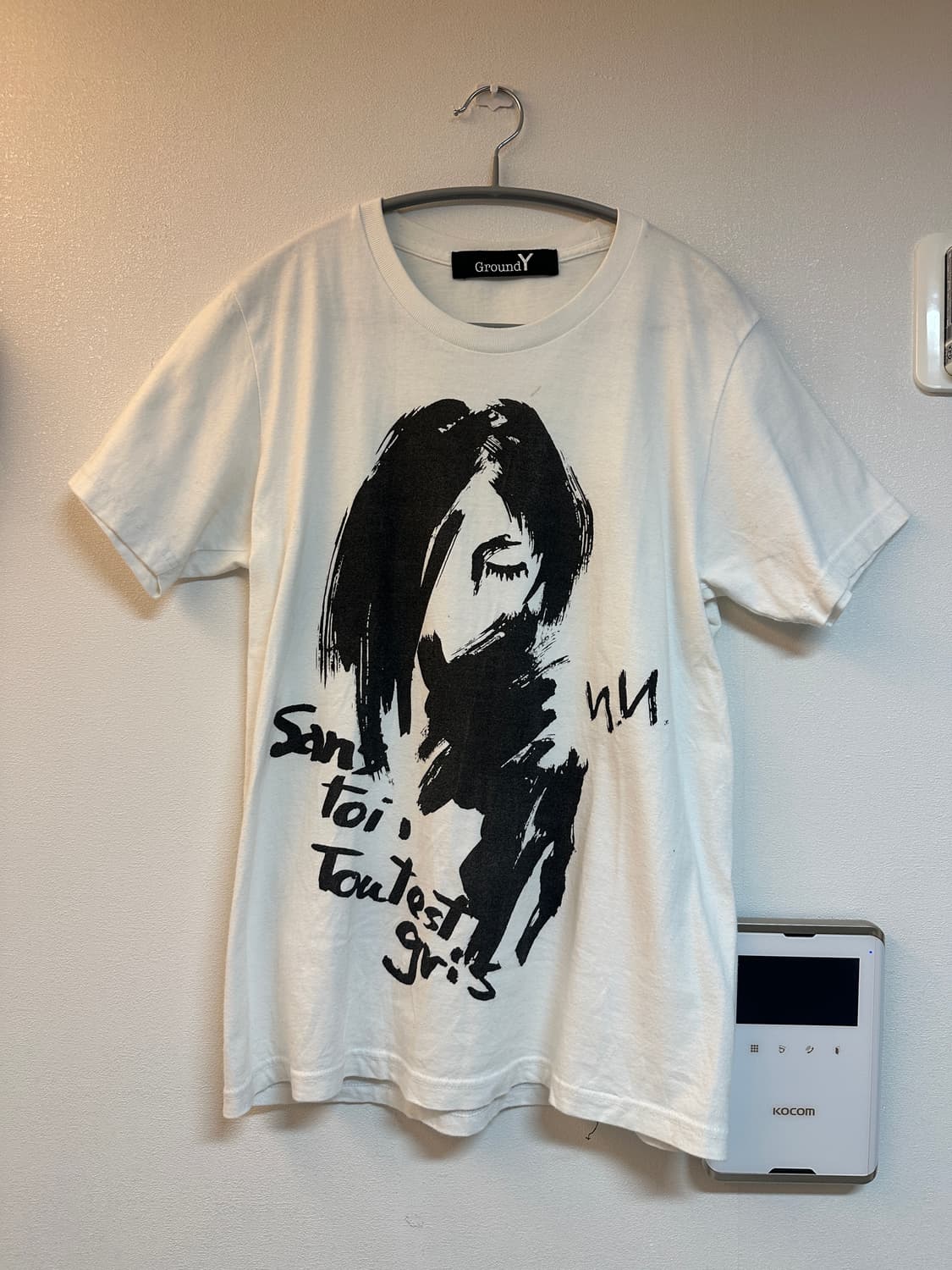 요지야마모토 그래픽 티셔츠 상품이미지1