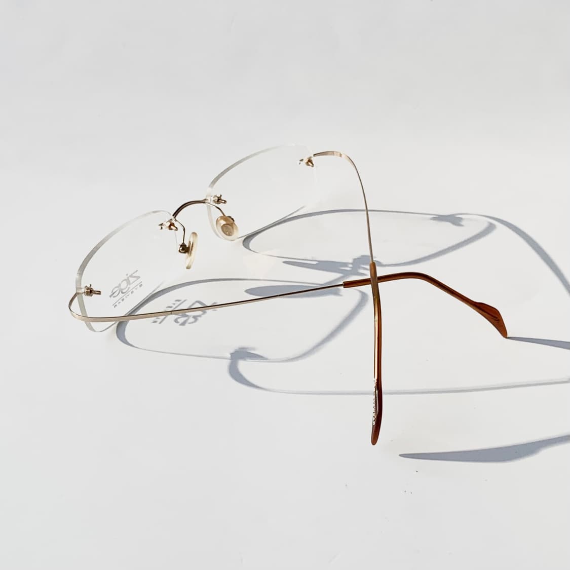 774 데드스탁 픽키 무테 초경량 스퀘어 빈티지안경 상품이미지4