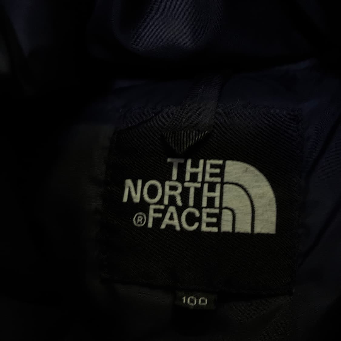 노스페이스 블랙 패딩L 상품이미지3