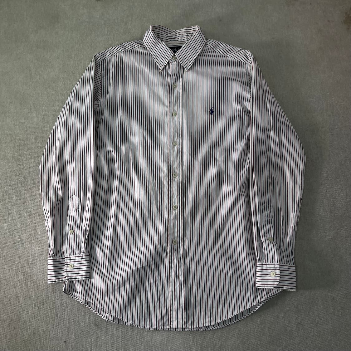 100 폴로랄프로렌 빈티지 스트라이프 셔츠 상품이미지1