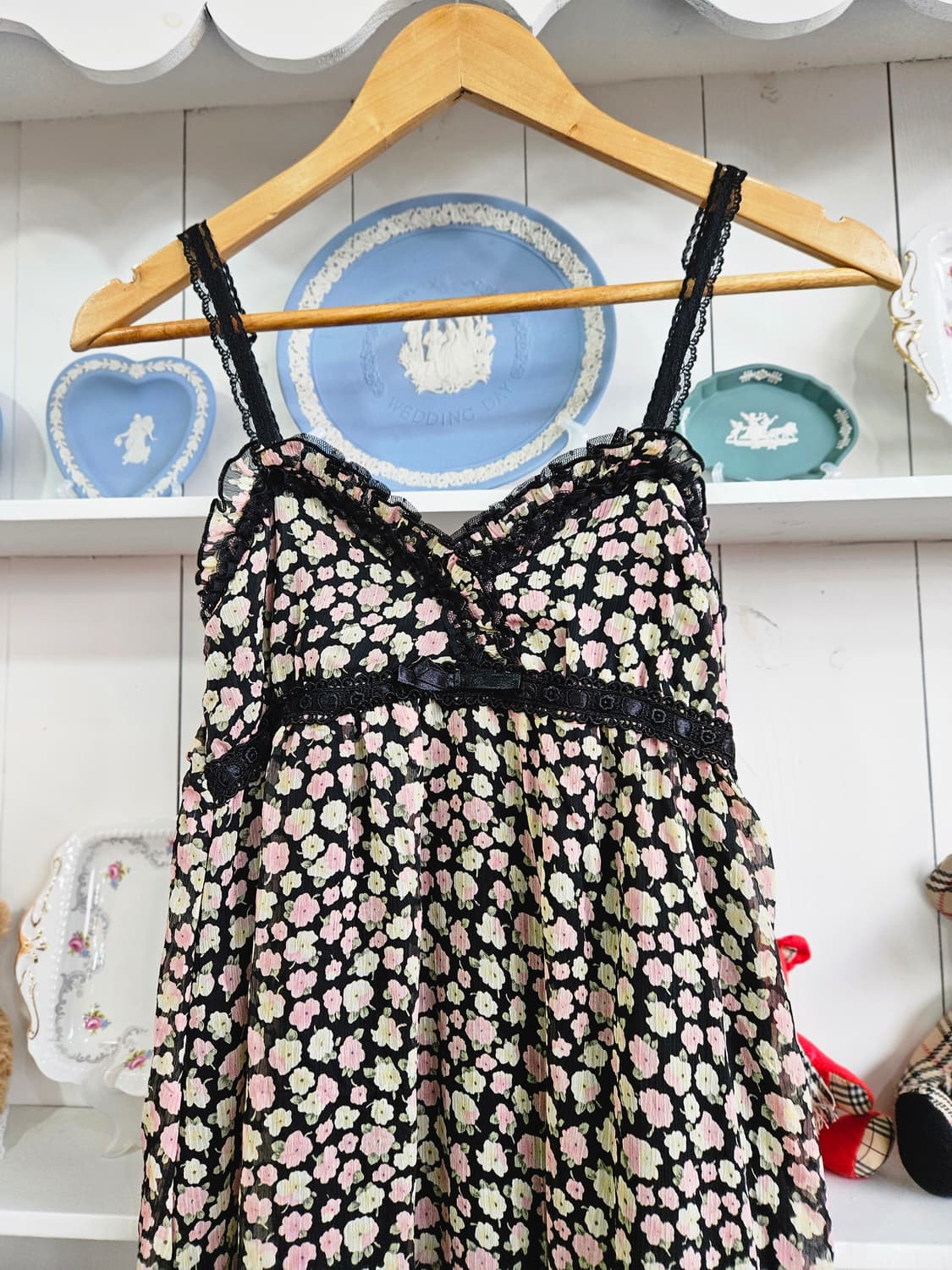 플라워 쉬폰 원피스 상품이미지3