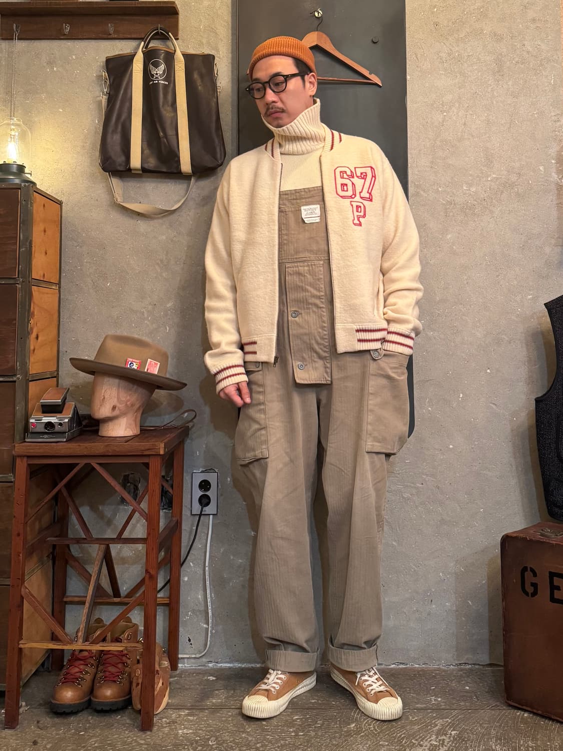 Vtg) 폴로진 랄프로렌 집업 가디건 상품이미지5